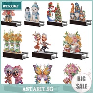 Desktop 5D DIY Diamond Painting Art Candle Holder 5D DIY Diamond Art Mini Candle Holder Diamond Art 