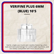 VERIFINE PLUS 6MM (BLUE) 10'S [1 PACK]