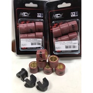 Yamaha Xmax 250/FORZA300/ELEGAN250 Roller Racing 13gm➡️18gm 23x18mm NCY