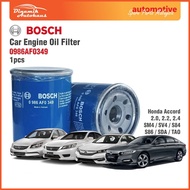 Honda Accord SM4 SV4 S84 S86 SDA TAO Car Engine Oil Filter Penapis Minyak Enjin Kereta Bosch Oil Fil