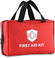 First Aid Kit - Trauma Kit with Essential Emergency Supplies Waterproof Travel First Aid Kit Simple