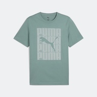 PUMA เสื้อยืด ผู้ชาย รุ่น GRAPHICS Puma Wording Tee /684825 (530)