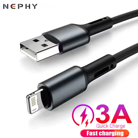 Fast Charge USB Cable For iPhone 12 11 Pro Max 10 X XR XS 6 6s 7 8 Plus SE Long 2m 3m Short 25cm App