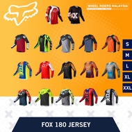 Fox 180 Motocross Jersey Baju Motorcross Jersi Lengan Panjang Original Ready Stock