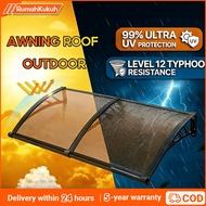 Awning Roof Outdoor Atap Bumbung Rumah Awning Canopy Door Window Sunshade Rain Cover Window Garden