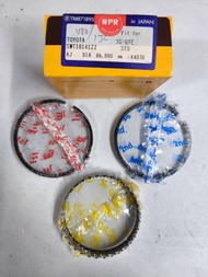 (1ชุด)แหวนลูกสูบ TOYOTA 3S-GTE 1JZ STD เเบบ 6 สูบ