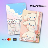 CINNAMOROLL TNG - TOUCH N GO STICKER CARD / NEW ATM CARD STICKER COVER, TNG CARD, ATM CARD