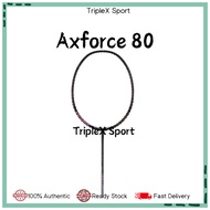 【100% Original】Ll-NlNG Axforce 80 Badminton Unstrung Racket 【FREE GRIP & BAG COVER】
