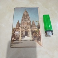 Rare Antique Booklet Postcard Wihara Mahabodhi Bodhi Style, Bihar India