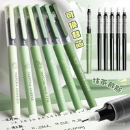Kabaxiong Straight Liquid Type Ballpoint Pen Quick-Drying Press Gel PenSTPen Head Straight Liquid Pen0.5Refill for Stude