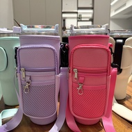 Bfuming 900ml/1200ml Tumbler Water Bottle Carrier Bag Sleeve Pouch with Adjustable Strap Fit for 30/