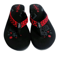 Carvil Sandal Wanita DELLA-L Sendal Wedges Jepit Perempuan Dewasa Remaja Spons Murah Ukuran 36-40