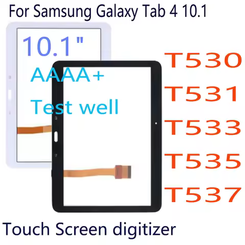 10.1" T530 Touch Screen For Samsung GALAXY Tab 4 SM-T530 T535 T531 T533 Digitizer Glass Sensor Panel