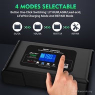 P3648 Pengecas Bateri Motosikal Kereta 36V18A 48V13A Bateri Asid Plumbum Pengecas Pembaikan Pintar A