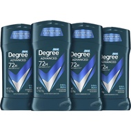 Deodorant 72h Degree Men Advanced Protection Antiperspirant Deodorant Cool Rush 4 count 72-Hour Swea