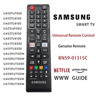 SAMSUNG LCD/LED/Smart TV Remote Control Universal Remote Control (NETFLIX/prime video) BN59-01315C B
