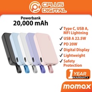 Momax iPower PD 3 / PD 5 | IP118 / IP119 | 10000 mAh / 20000 mAh MFI Powerbank Battery Pack