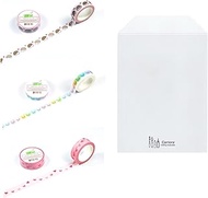 Lawn Fawn Washi Tape, Bundle of 3 Tapes, Hedgehugs, Happy Hearts and String of Hearts, Carnora Stora