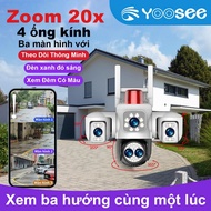 Yoosee 20X zoom Camera views 3 screens