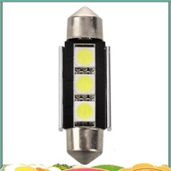 2x SMD LED Festoon 39 mm CANBUS C5W 12V 3 power SMD license plate & Reading Light - For  3 Series 5 