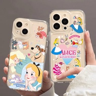 TPU Mobile Phone Case Clear Shockproof Cover Cute Cartoon Pattern VIVO Y17S V29 T1X V19 V20 Y21 Y21S Y33S Y33T V21 V23 PRO V23E