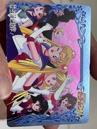 Sailormoon 美少女戰士 美戰 鐳射 第1代 全家福 閃咭 閃卡 sailor team
