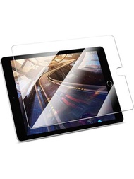 高清鋼化玻璃螢幕保護貼，適用於7/8/9-10.2英寸的iPad，Pro10.5，Air3，iPad10，Pro11，Air4/5th，Air6th Generation 10.9英寸2024，Pro11 / Pro12.9 2024 2022 2021 2020 2018，Air12.9 2024，Mini5 6 9.7，支援Face ID和Apple Pencil