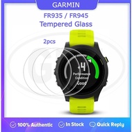 < 2pcs > Garmin Forerunner 935 / 945 / FR 935 / FR 945 Screen Protector HD Tempered Glass
