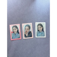 OFFICIAL IVE IZONE WONYOUNG PHOTOCARDS ONE THE STORY