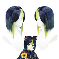 Anime Project Cos Accessories Game Genshin Impact Sumeru New Account Tighnari Cosplay Wig Halloween
