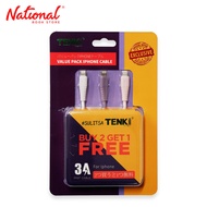 Tenki Usb Cable TC-B2T1I Light 3A 1M Iphone - Cord Organizers