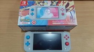 (二手主機)中古 NS switch lite 蒼響/藏瑪 劍盾限定版主機 含原廠充電器 8成8新 直購價4000 E