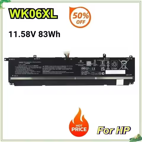 WK06XL WK04XL Laptop Battery for HP HSTNN-IB9V HSTNN-WB0C M39179-005 M41711-005 M41640-CD1 M38822-1D