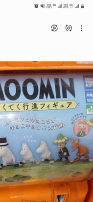 Moomin figure 扭蛋