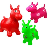 Small Size Children's inflatable music jumping horse thickening jumping horse UBEST