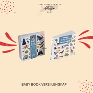 [ DINATA Baby ] - BABY BOOK COMPLETE VERSION Super Boardbook Newborn Baby BOOK 0 3 6 12 Months
