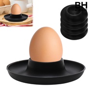【BH】5Pcs Boiled Egg Holder Food Grade BPA Free Compact Design Portable Stackable Egg Cup Tray with S