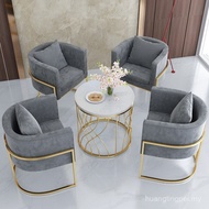 Sofa Chair Single Influencer Simple Clothing Store Lobby Hotel Fabric Club Manicure Modern Table Cha
