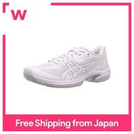 ASICS Tennis Shoes COURT SPEED FF CLAY 1042A081 Women's White x White 23.0 cm