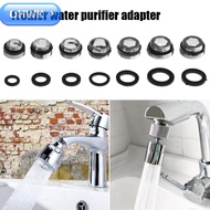OHWK Water Filter Adapter, With Washer Metal Faucet Adapter Set,  18/20/22/24mm To 22mm Faucet Conne