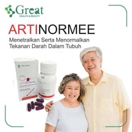 ARTINORMEE Original Asli Obat Herbal Atasi Hipertensi Tekanan Darah Tinggi &amp; Jantung Ampuh Resmi BPOM