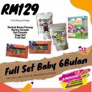 COMPLETE MEAL FULL SET BABY 6BULAN