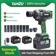 TANZU 3 In 1 High Torque 330/600/800Nm Brushless Cordless Impact Wrench Driver（4/6/8 Ah）