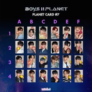 AESTEL HUT | [HD] BOYS 2 PLANET - PLANET CARD #7 UNOFFICIAL PHOTOCARD