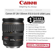 (FULL FRAME)Canon EF 28-135mm F/3.5-5.6 IS USM lens ULTRASONIC IMAGES STABILIZER (1 years warranty)