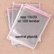 Plastic invitation opp clothes 15x20