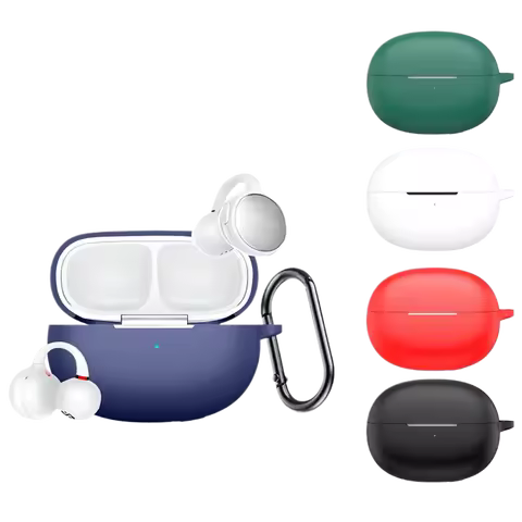 For EarFun Clip Wireless Earbuds Cover Silicone Soft Case Compatible for EarFun Clip Shockproof Shel