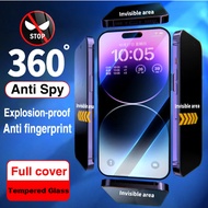 Redmi 360 Degree Privacy Screen Glass mi note A1 A2 + 10a 9i 7 8 8a 9 9a 9c 9T 10 10T 11 12 12s Lite