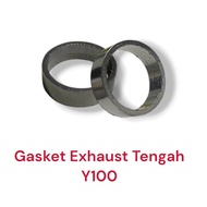 Gasket Ekzos Tengah y100 Gasket Exhaust Center y100