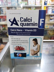 CALCI AQUAMIN F hộp 30 viên